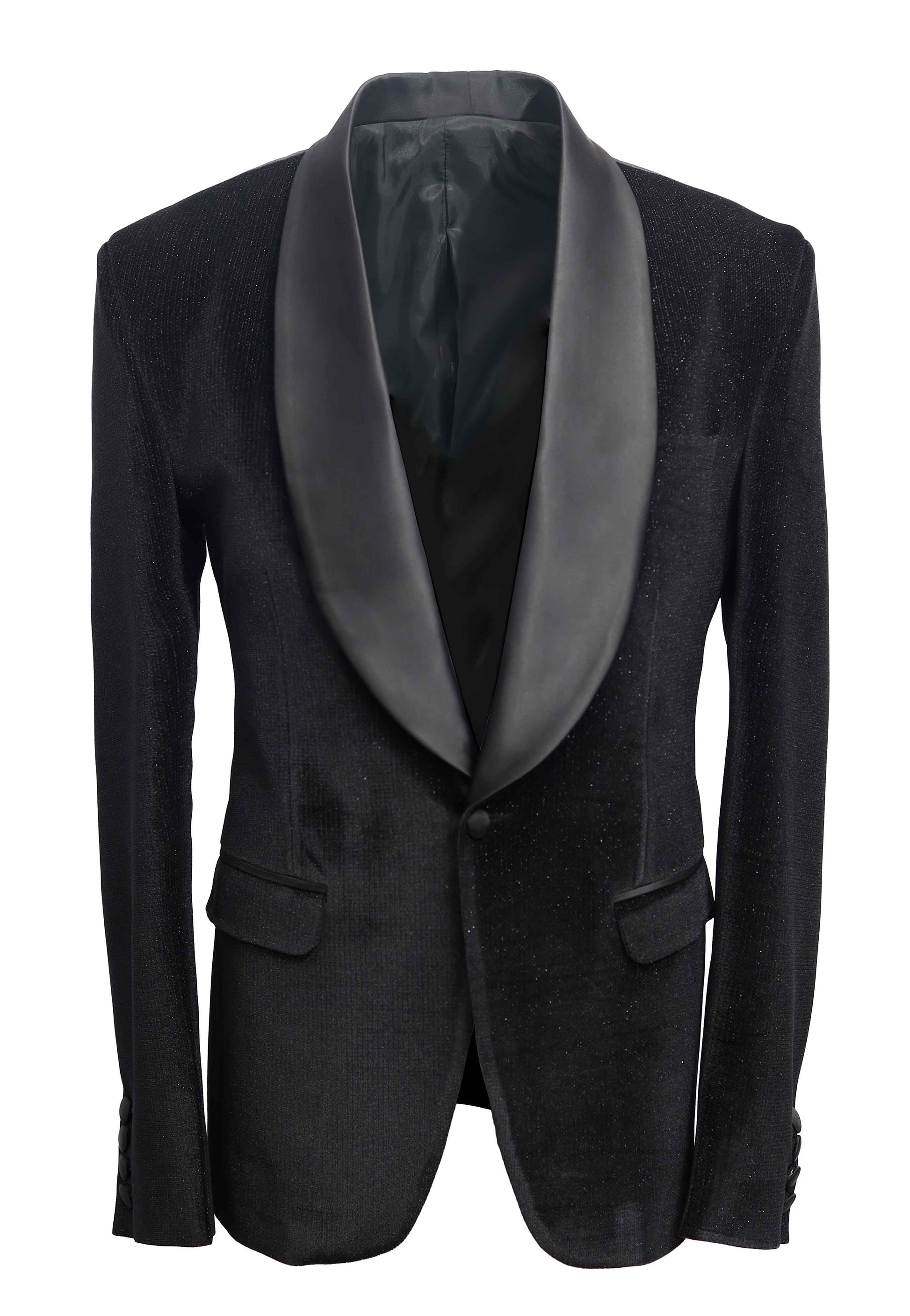 Limited Edition Black Velvet Party Wear Tuxedo Blazer Suit