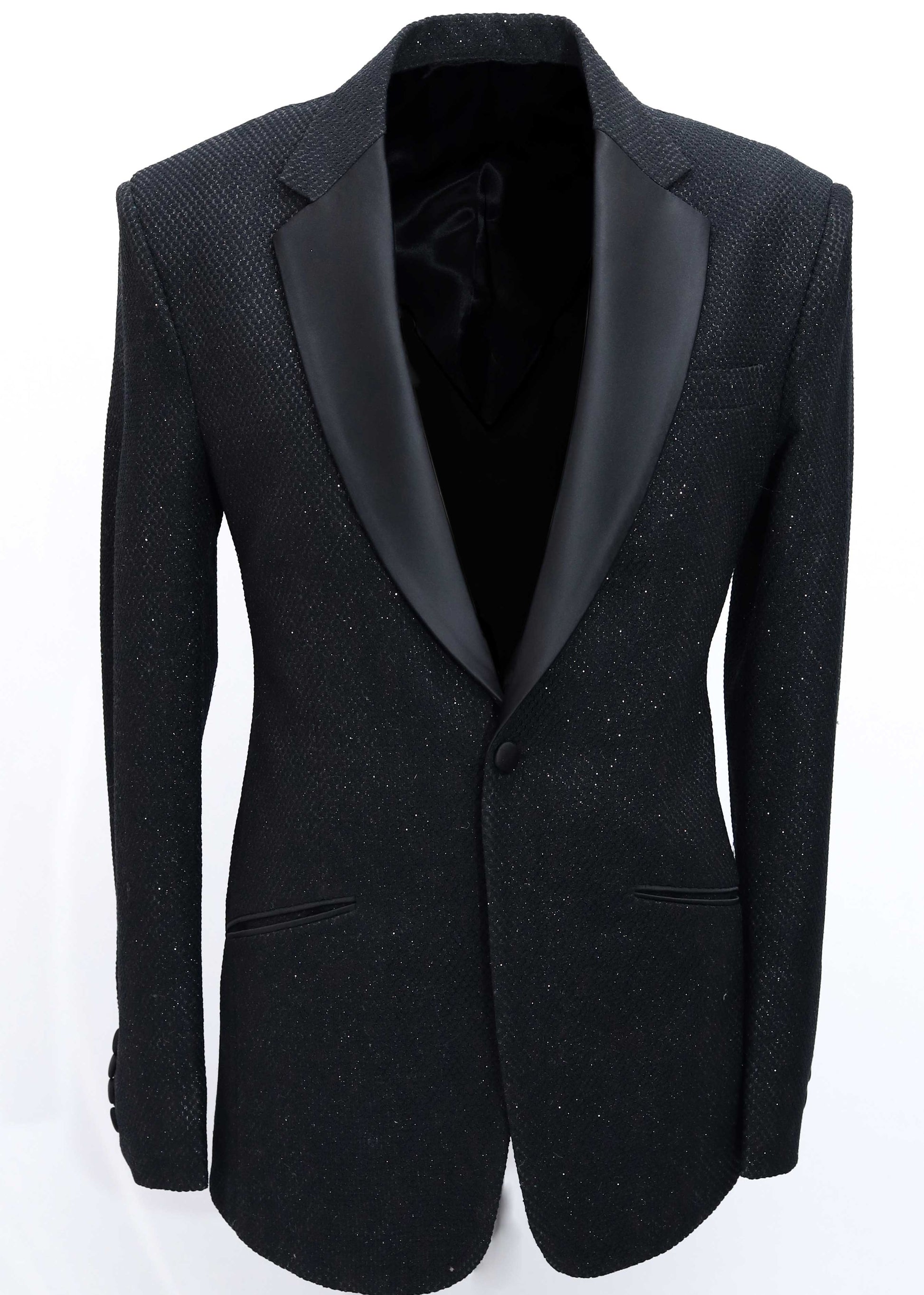 Slim Fit Black Party Wear Tuxedo Blazer Tumuh