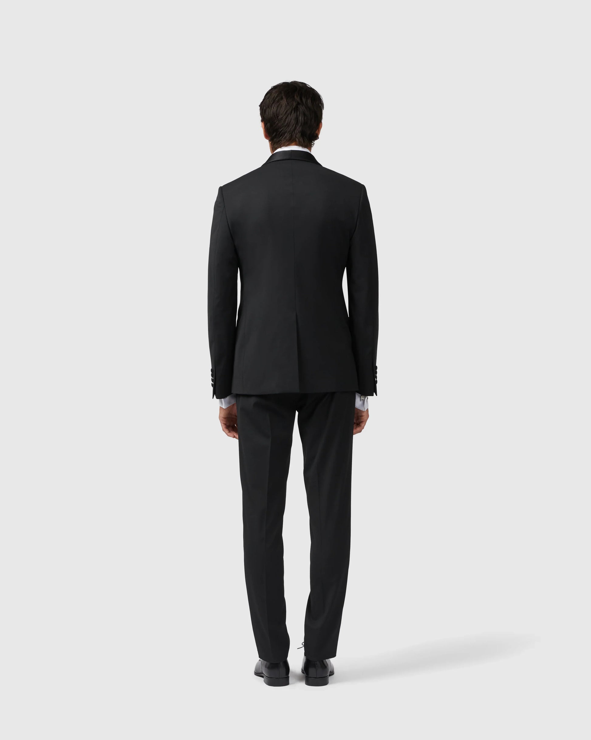 Black Comfort  FIt Tuxedo Suit for Wedding