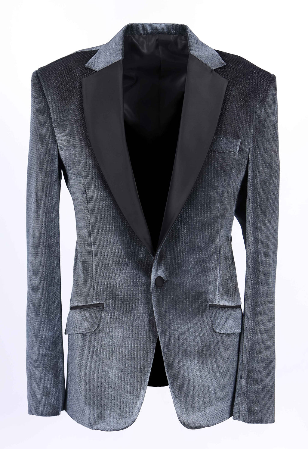 Wedding Grey Tuxedo Blazer