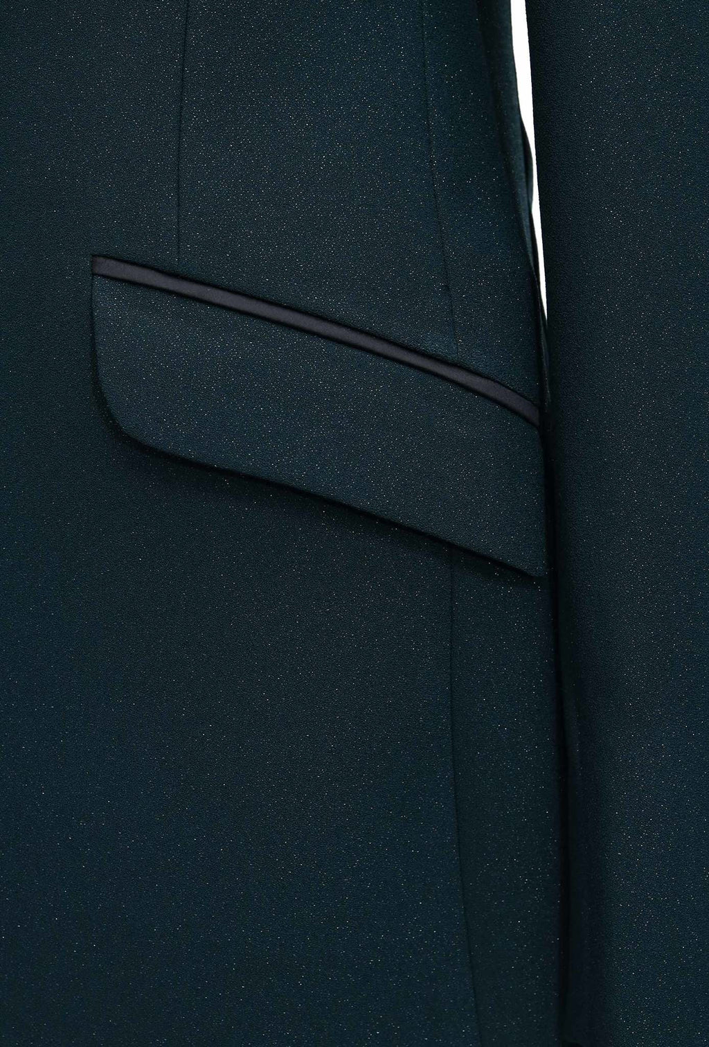 Shawl Collar Prom Tuxedo Blazer in Green