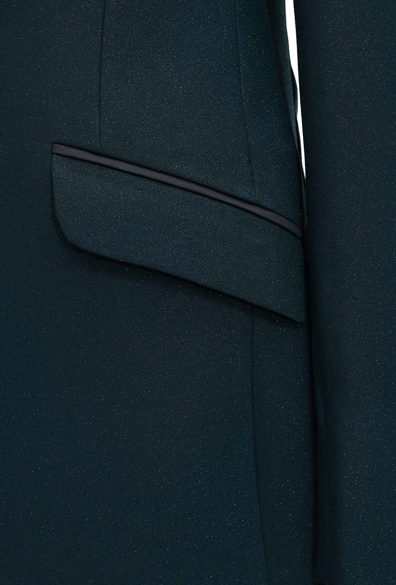 Shawl Collar Prom Tuxedo Blazer in Green
