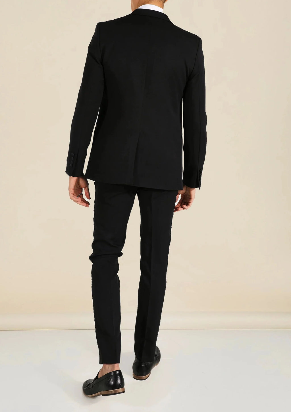 Wedding Slim Black Tuxedo Suit Jacket