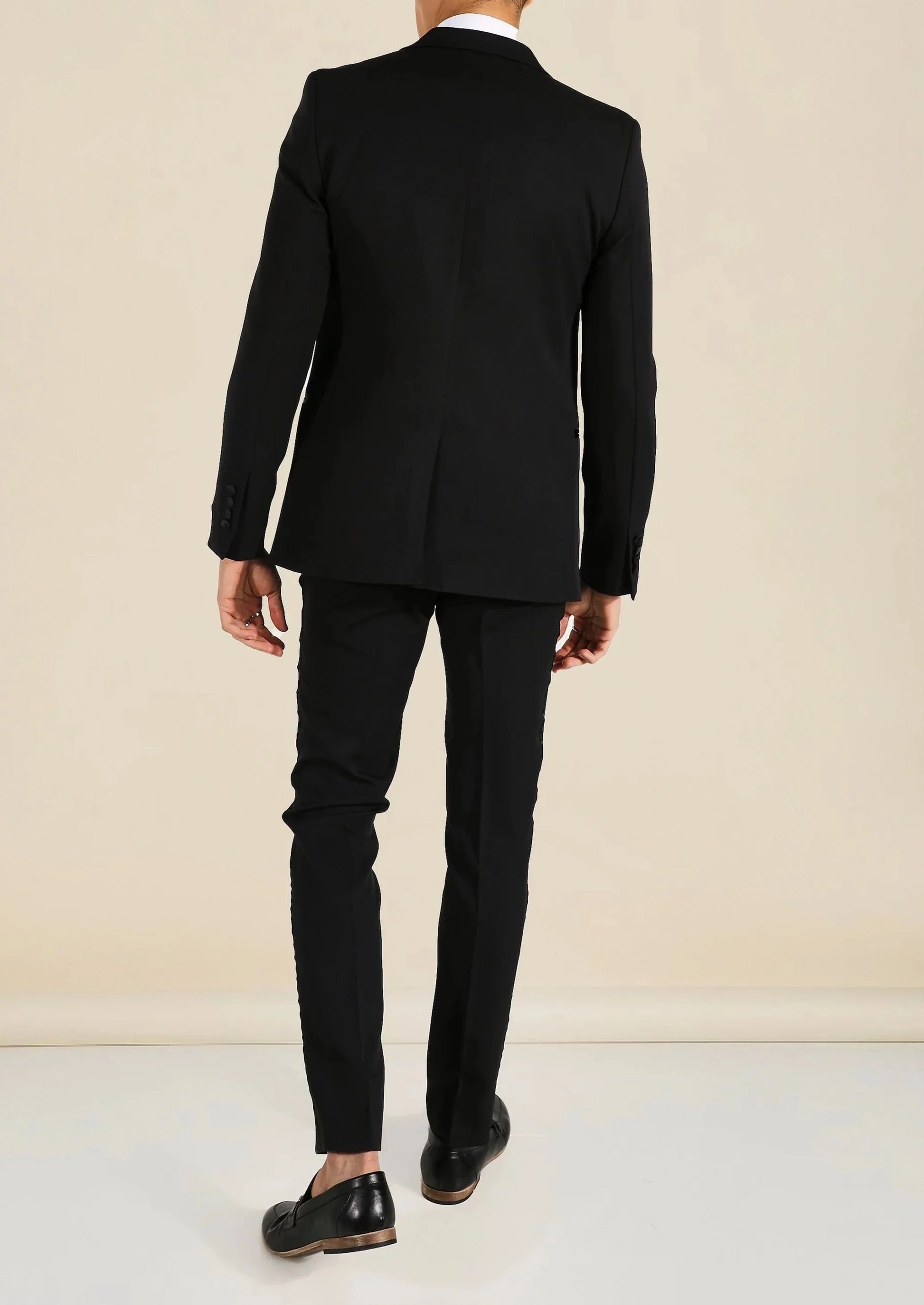 Wedding Slim Black Tuxedo Suit Jacket