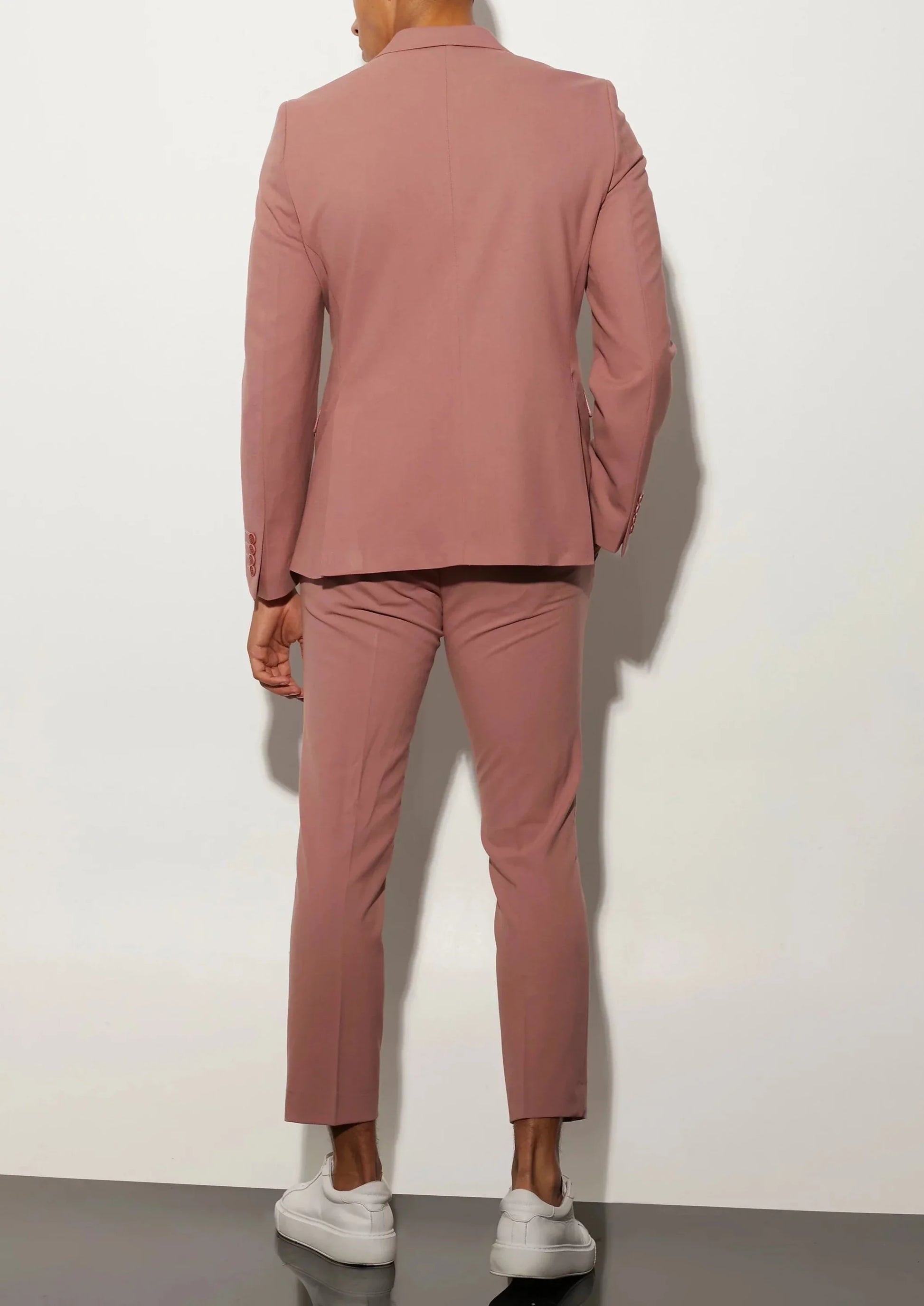 Light Pink Double Breasted Blazer / Suit